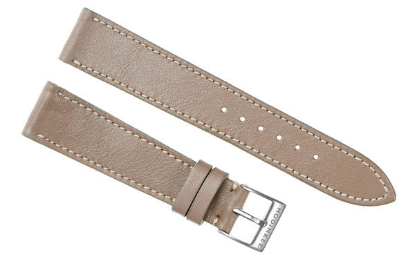 Smooth Taupe Calfskin Strap